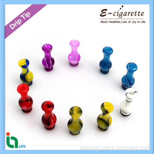 High Quality 510 EGO Drip Tips with Different Colors, New Design Colorful 510 Drip Tips for DCT Vivi Nova Clearomizers Evod